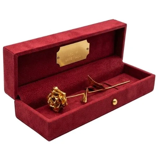 Rosa fortuna clasica serie fuego